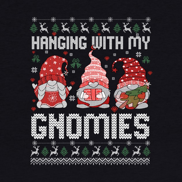 Hanging With my Gnomies Funny Christmas by drreamweaverx